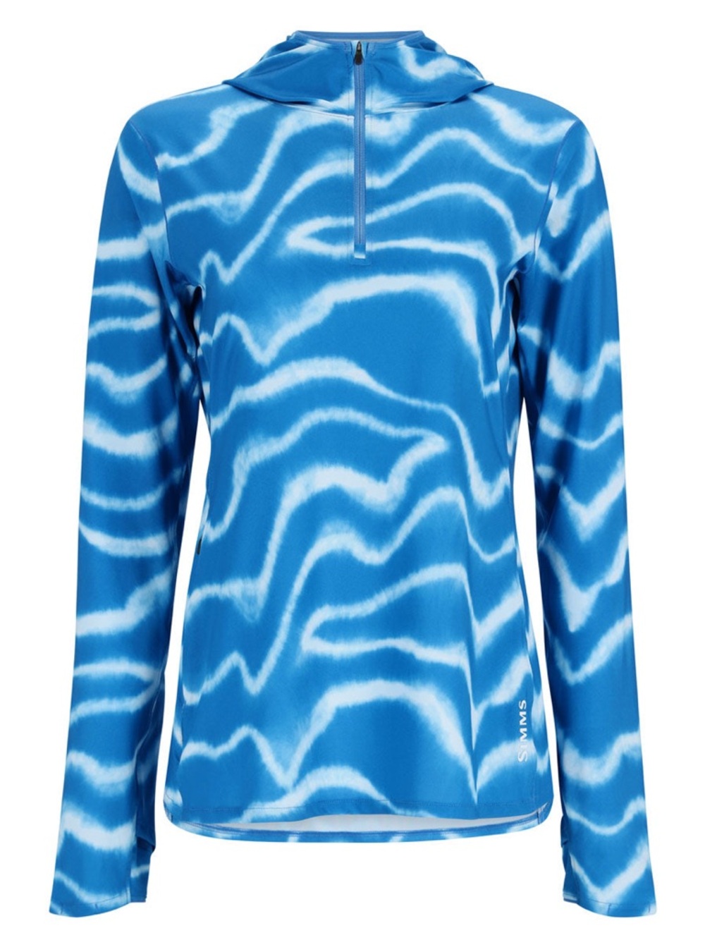 Simms SolarFlex Quarter-Zip long- sleeve hoodie for ladies  Size small